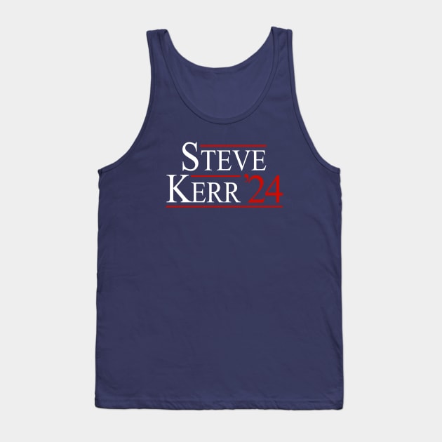 Steve Kerr 2024 - President Tank Top by BodinStreet
